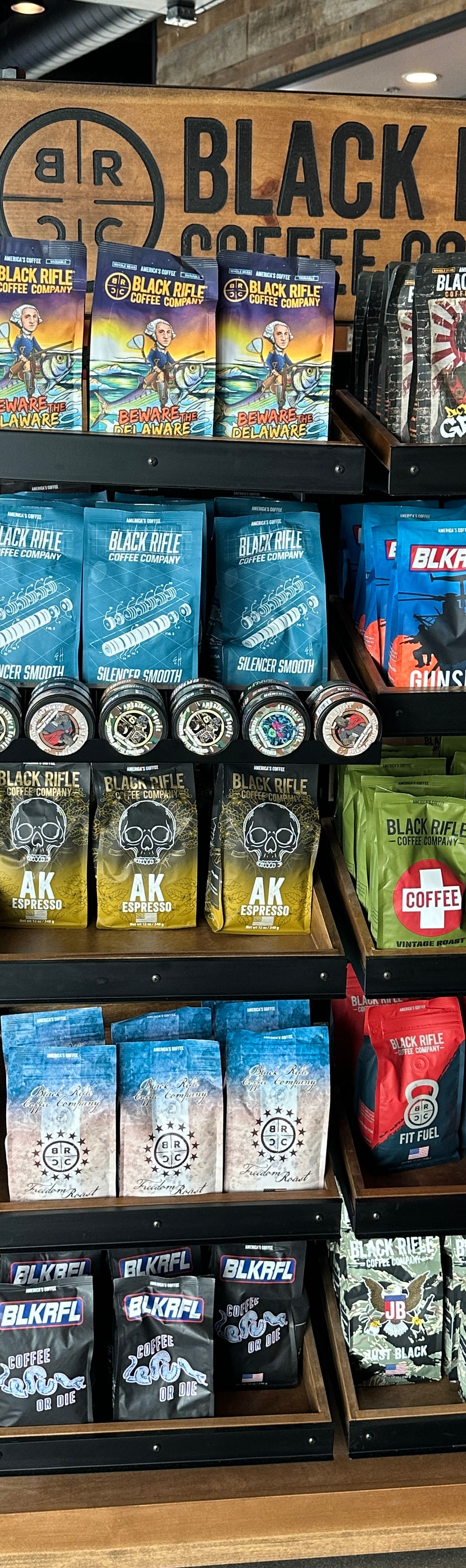 Custom Grinds Coffee point of sale