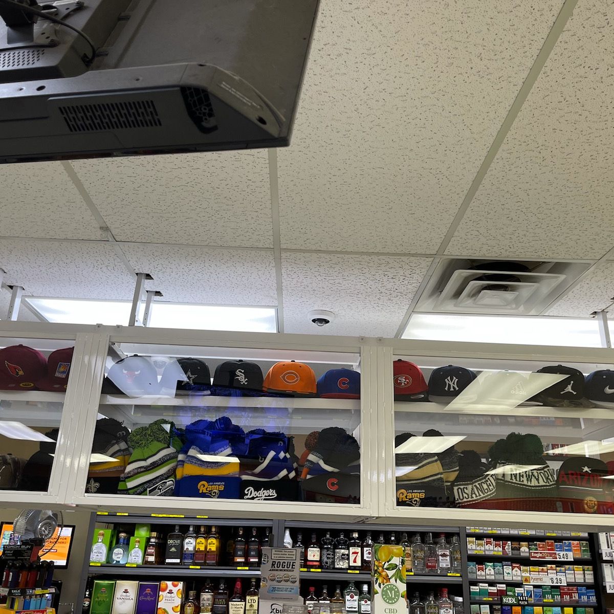 Custom Manny's Chevron fixture installation